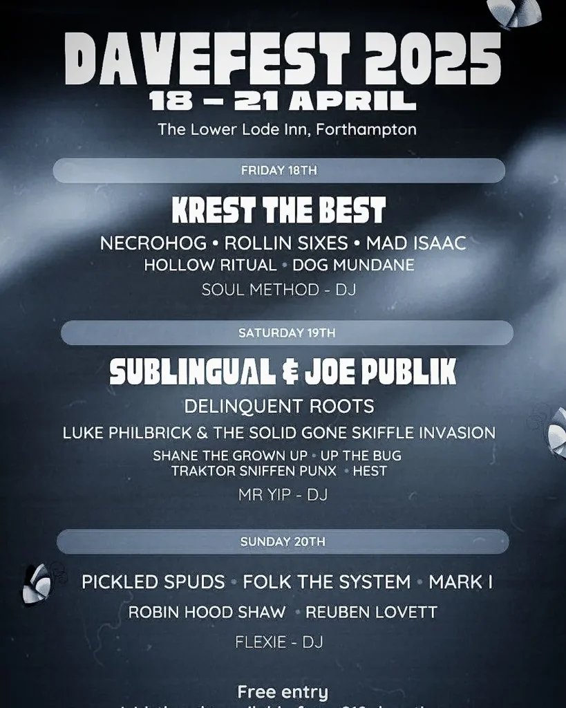 davefest 2025 lineup