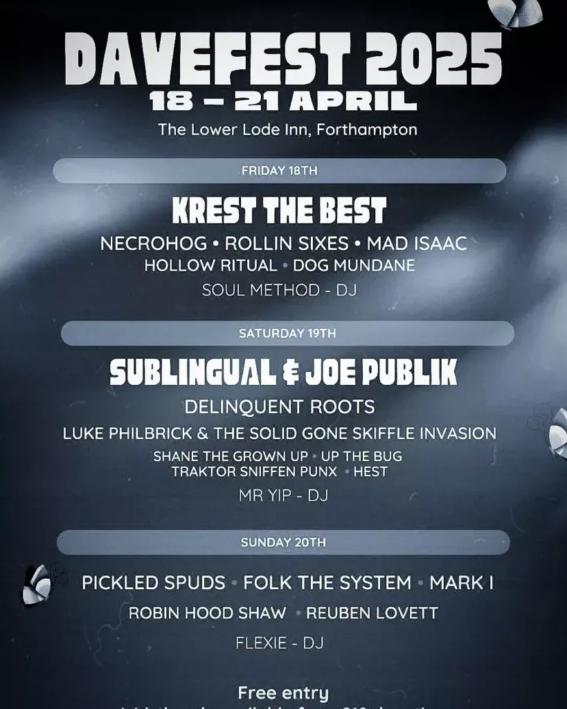 davefest 2025 lineup