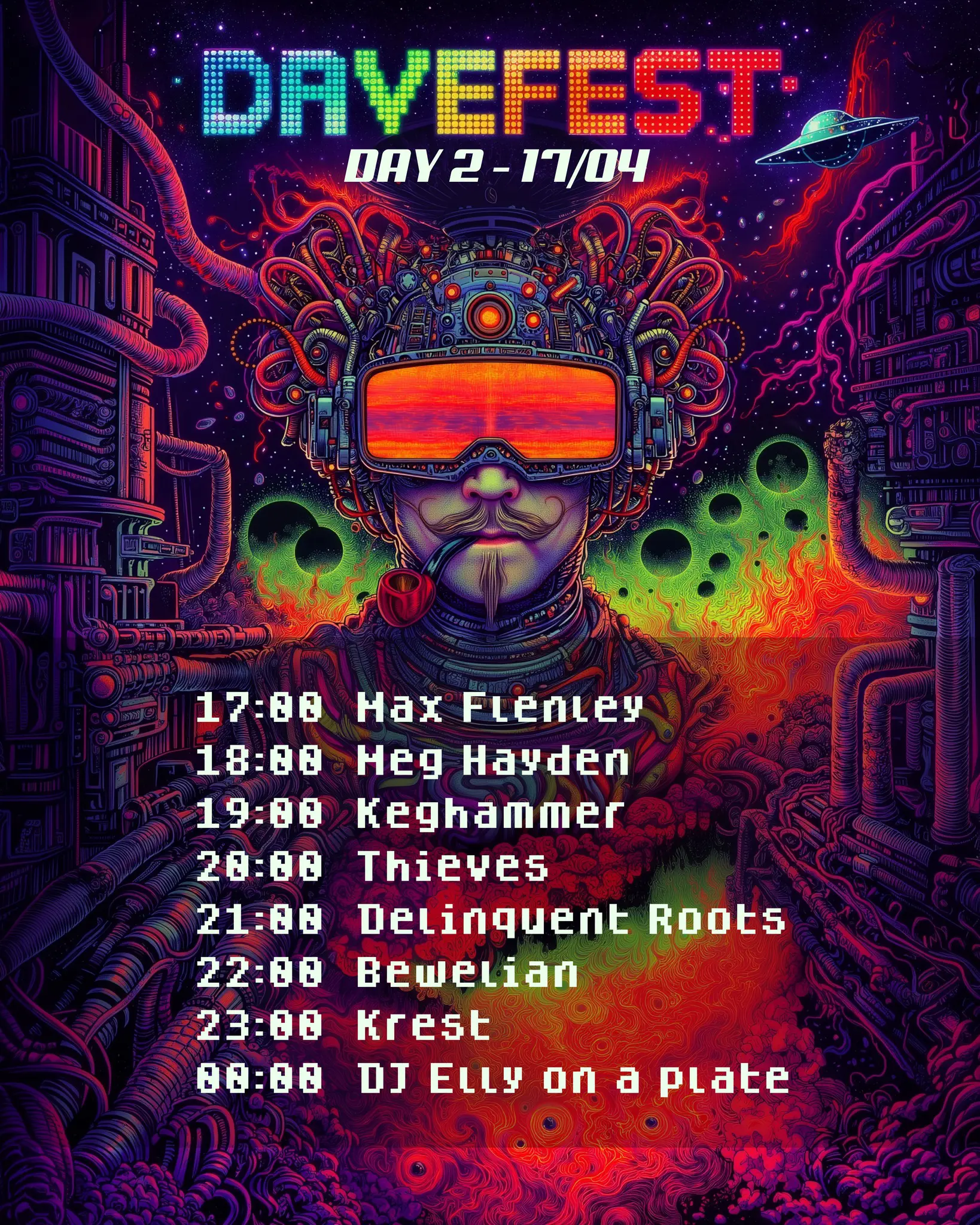 davefest friday 17th april 2026